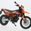 KTM 690 SMC R, orange/blau, 1:12, Maisto