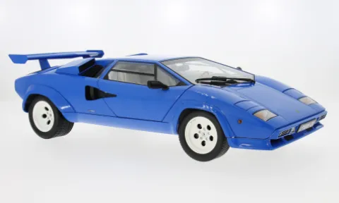 Lamborghini Countach LP 5000S QV, blau, 1985, 1:12, KK Scale