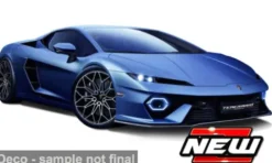 Lamborghini Temerario, blau, 1:24, Bburago