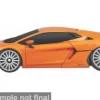 Lamborghini Temerario, orange, 1:64, Maisto