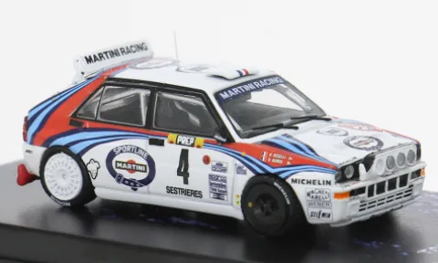 Lancia Delta HF Integrale, Rally Monte Carlo, 1992, #4, D.Auriol/B.Occelli, 1:64, Tarmac Works