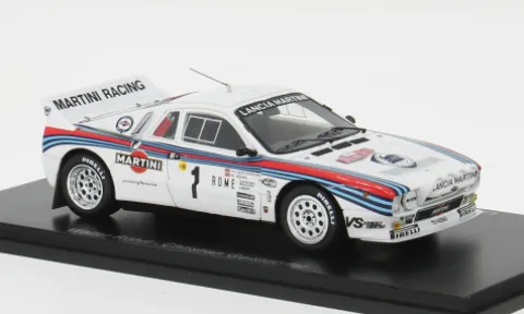 Lancia 037 Rally, Rally Monte Carlo, 1983, #1, W.Röhrl, 1:43, Spark
