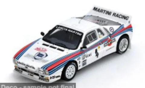 Lancia 037 Rally, Rally Monte Carlo, 1983, #4, A.Markku/K.Ilkka, 1:43, Spark