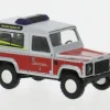 Land Rover Defender 90, 1983, Feuerwehr Saarlouis, 1:87, Busch