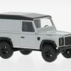 Land Rover Defender 90, hellgrau/schwarz, 1983, 1:87, Busch