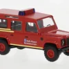 Land Rover Defender, 1983, Rolls Royce Betriebsfeuerwehr, 1:87, Busch