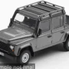 Land Rover Defender 110 Crew Cab with English Blister Packaging, dunkelgrau, 2012, James Bond 007 – Skyfall, 1:64, Mini GT