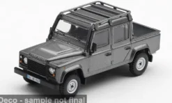 Land Rover Defender 110 Crew Cab with English Blister Packaging, dunkelgrau, 2012, James Bond 007 – Skyfall, 1:64, Mini GT