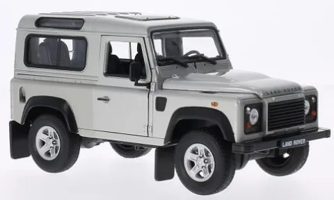 Land Rover Defender, silber, 1:24, Welly