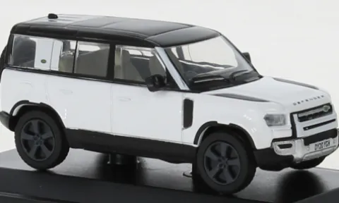 Land Rover Defender 110X, weiss/schwarz, 1:76, Oxford