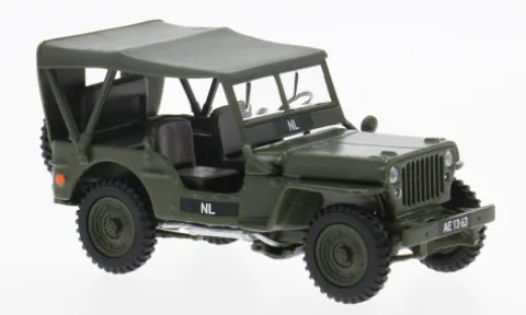 Land Rover NECAF 1/4 Ton, 1955, NL, 1:43, Cararama