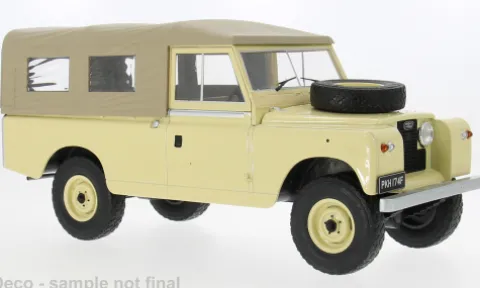 Land Rover Series II 109, beige, 1959, 1:18, MCG