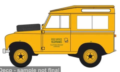 Land Rover Series III, Post Office Telephones, 1:76, Oxford