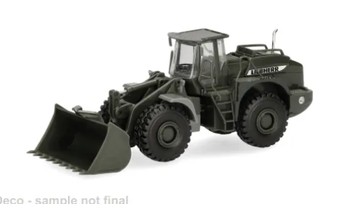 Liebherr Radlader L 580, Bundeswehr, 1:87, Herpa Military