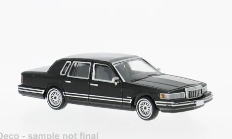 Lincoln Town Car, schwarz, 1991, 1:87, PCX87