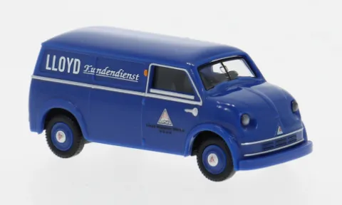 Lloyd LT 500, blau, 1952, 1:87, Wiking