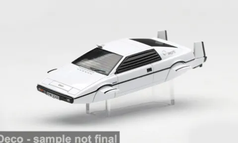 Lotus Esprit S1, weiss, 1977, James Bond 007 – The Spy Who Loved me, 1:64, Mini GT