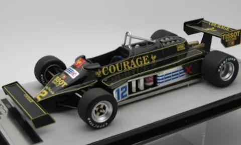 Lotus 87, Formel 1, GP Großbritannien, 1981, Courage, #12, N.Mansell, 1:18, Tecnomodel