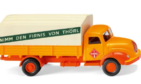 Magirus Pritschen-LKW, 1958, Thörl, 1:87, Wiking