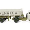 MAN Hinterkippersattelzug, 1969, Walhalla-Kalk, 1:87, Wiking