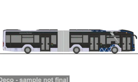 MAN Lion s City 18 E, DB Regio Bus Mitte - VRM, 1:87, Rietze