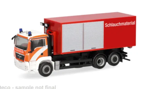 MAN TGS M, Berliner Feuerwehr, 1:87, Herpa
