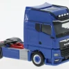 MAN TGX GX Individual, blau, 1:87, Herpa