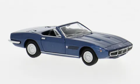 Maserati Ghibli Spyder, blau, 1969, 1:87, Minichamps