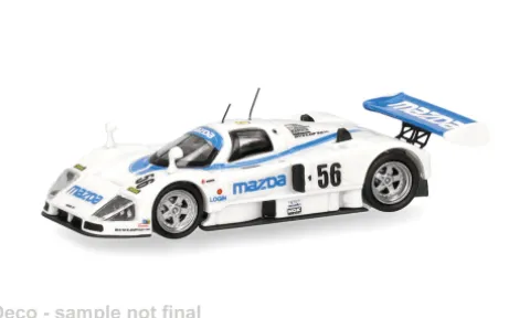 Mazda 787B, weiss/hellblau, #56, 1:87, Micro City 87