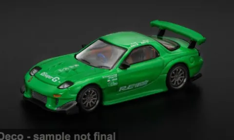Mazda RX7 (FC3S) Re-Amemiya, grün, 1:64, Pop Race