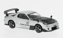 Mazda RX7 (FD3S), silber/schwarz, 2024, 1:64, Mini GT