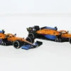 McLaren 2er Set: MCL35M, Formel 1, GP Italien, 2021, McLaren F1 Team, #3 + 4, D.Ricciardo/L.Norris, 1:43, Minichamps