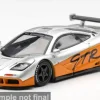 McLaren F1 GTR, silber/orange, 1995, 1:64, Mini GT