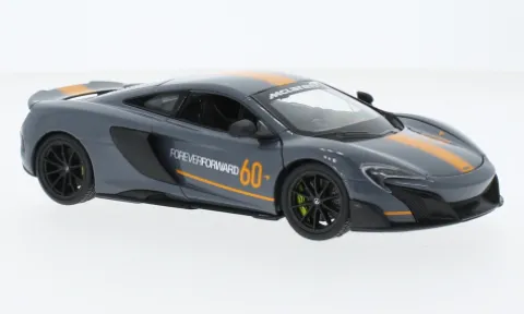 McLaren 675LT, grau/orange, 1:24, Welly