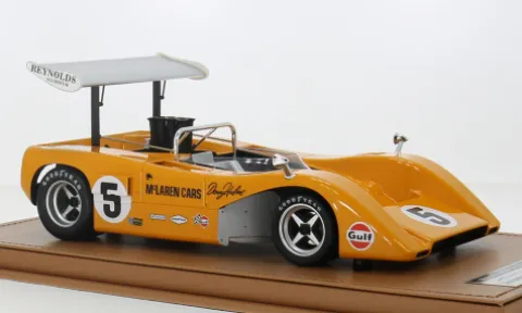 McLaren M8B Can Am, Can-Am, MID-Ohio, 1969, #5, D.Hulme, 1:18, Tecnomodel