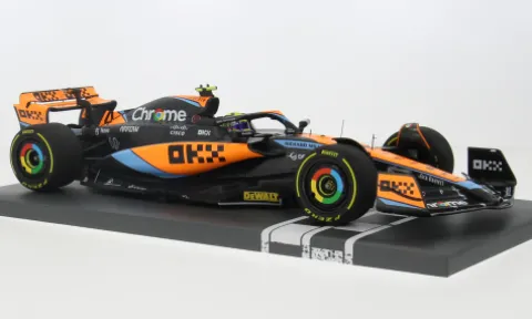 McLaren MCL60, Formel 1, GP Ungarn, 2023, McLaren F1 Team, #3, L.Norris, 1:18, Minichamps