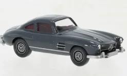 Mercedes 300 SL, grau, 1:87, Wiking