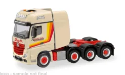 Mercedes Actros Gigaspace, Barth, 1:87, Herpa