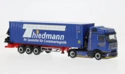 Mercedes Actros L, blau, Thiedmann, 1:87, Herpa