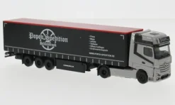 Mercedes Actros L Gigaspace, Popov Spedition, 1:87, Herpa