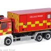 Mercedes Arocs M, Pompiers Cellule Rehab (BE), 1:87, Herpa
