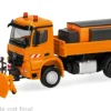 Mercedes Arocs S 18 Dreiseitenkipper, orange, 1:87, Herpa