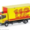 Mercedes Atego 13, Rettungsdienst Feuerwehr Bremen/Logistik, 1:87, Herpa