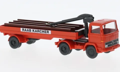 Mercedes Baustoffwagen, 1965, Raab Karcher, 1:87, Wiking