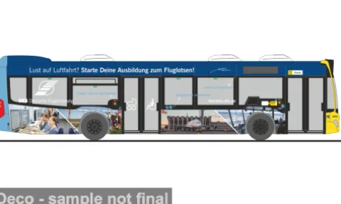 Mercedes Citaro, 2015, Hartmann Berlin - Deutsche Flugsicherung, 1:87, Rietze