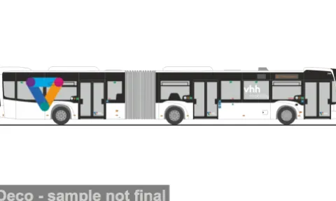 Mercedes Citaro G, 2012, VHH Mobility, 1:87, Rietze