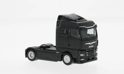 Mercedes eTGX GM, schwarz, 1:87, Herpa