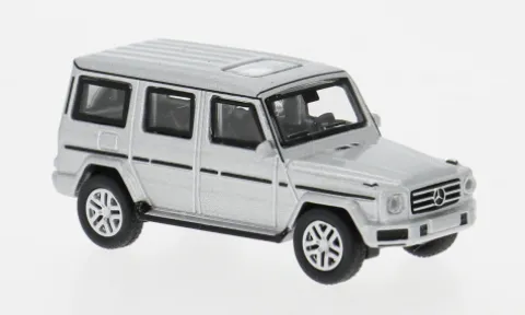 Mercedes G-Klasse (W463), silber, 1:87, Schuco