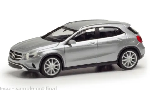 Mercedes GLA, silber, 1:87, Herpa