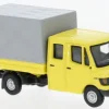 Mercedes L 307 D Doka, hellgelb, 1988, 1:87, Brekina
